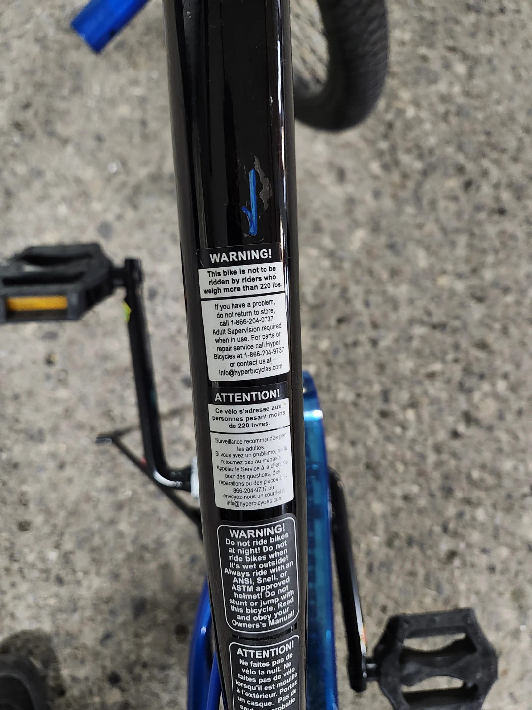 Hyper Metro BMX Bike - Blue - photo 5