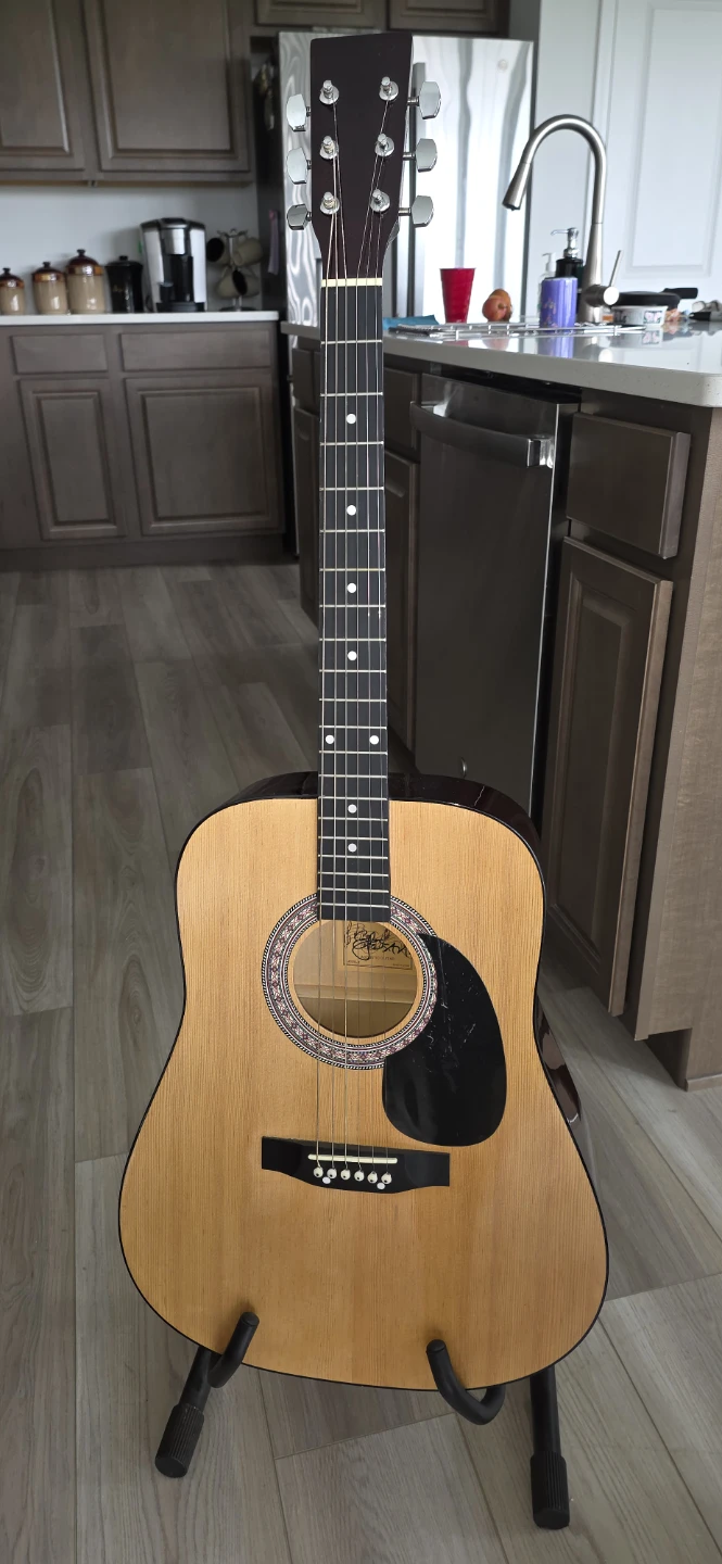 Burswood Acoustic Guitar - photo 3