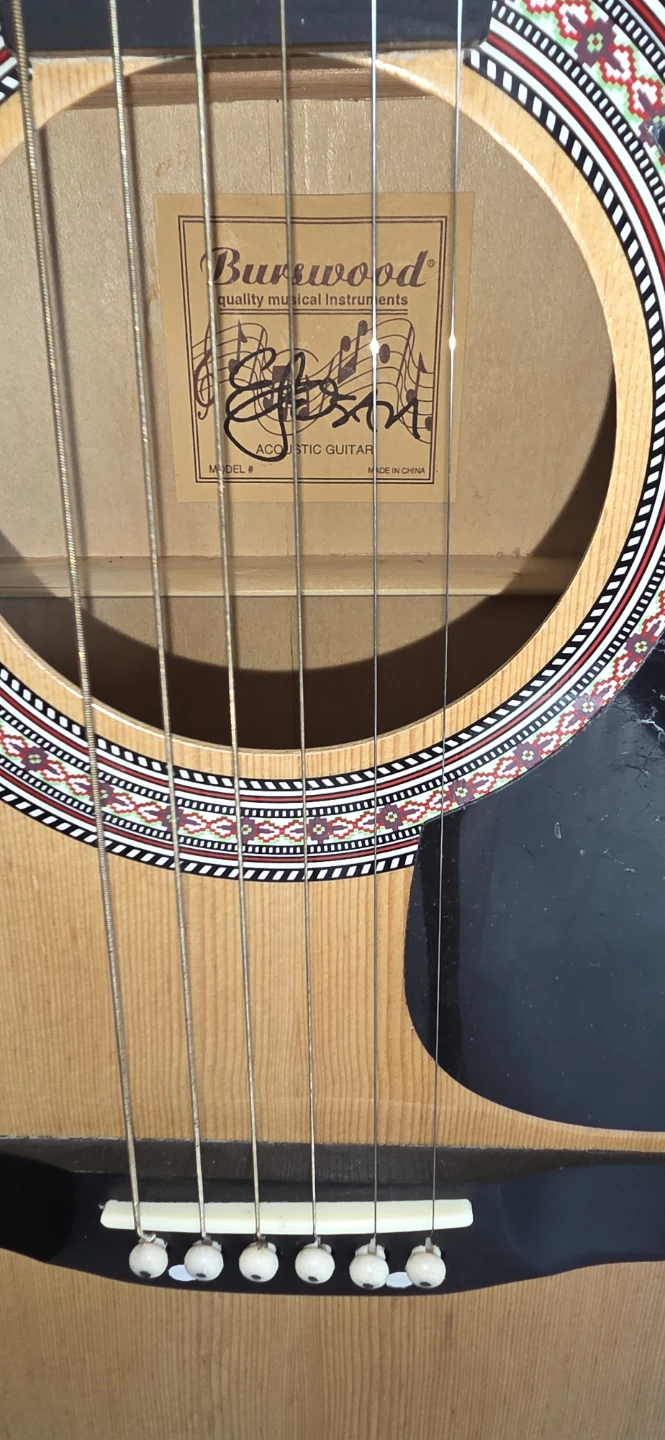 Burswood Acoustic Guitar - photo 4