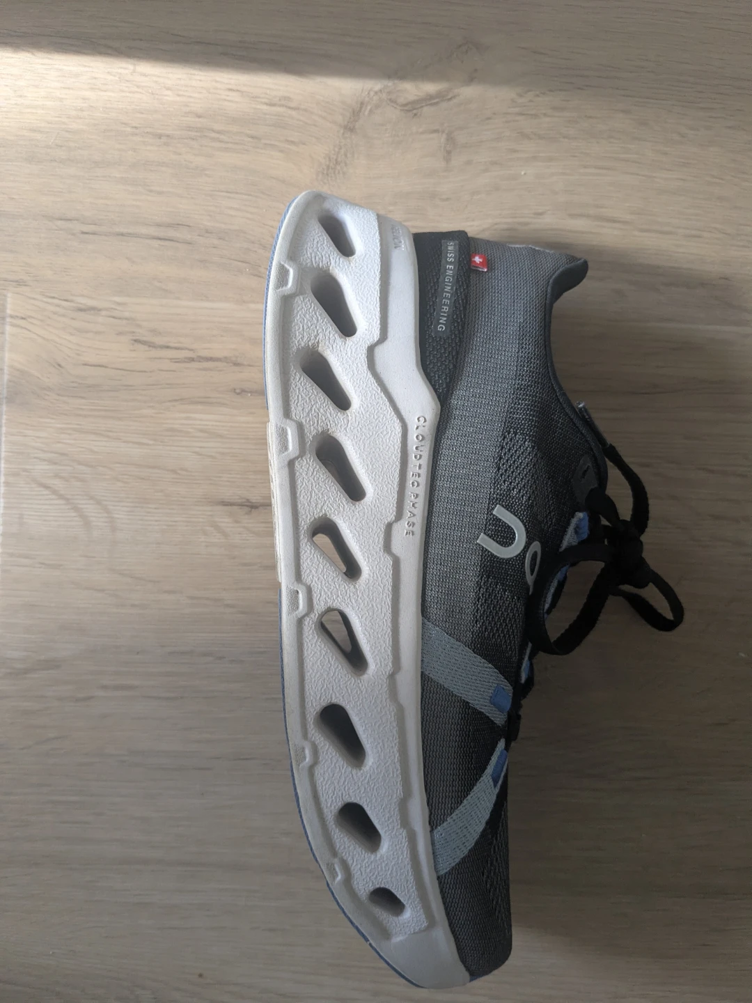 On Cloudswift Running Shoes - Women's Size 7 - Black/Blue - photo 2