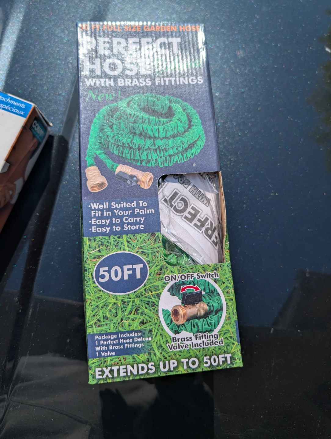Perfect Hose 50ft Garden Hose with Brass Fittings - photo 2