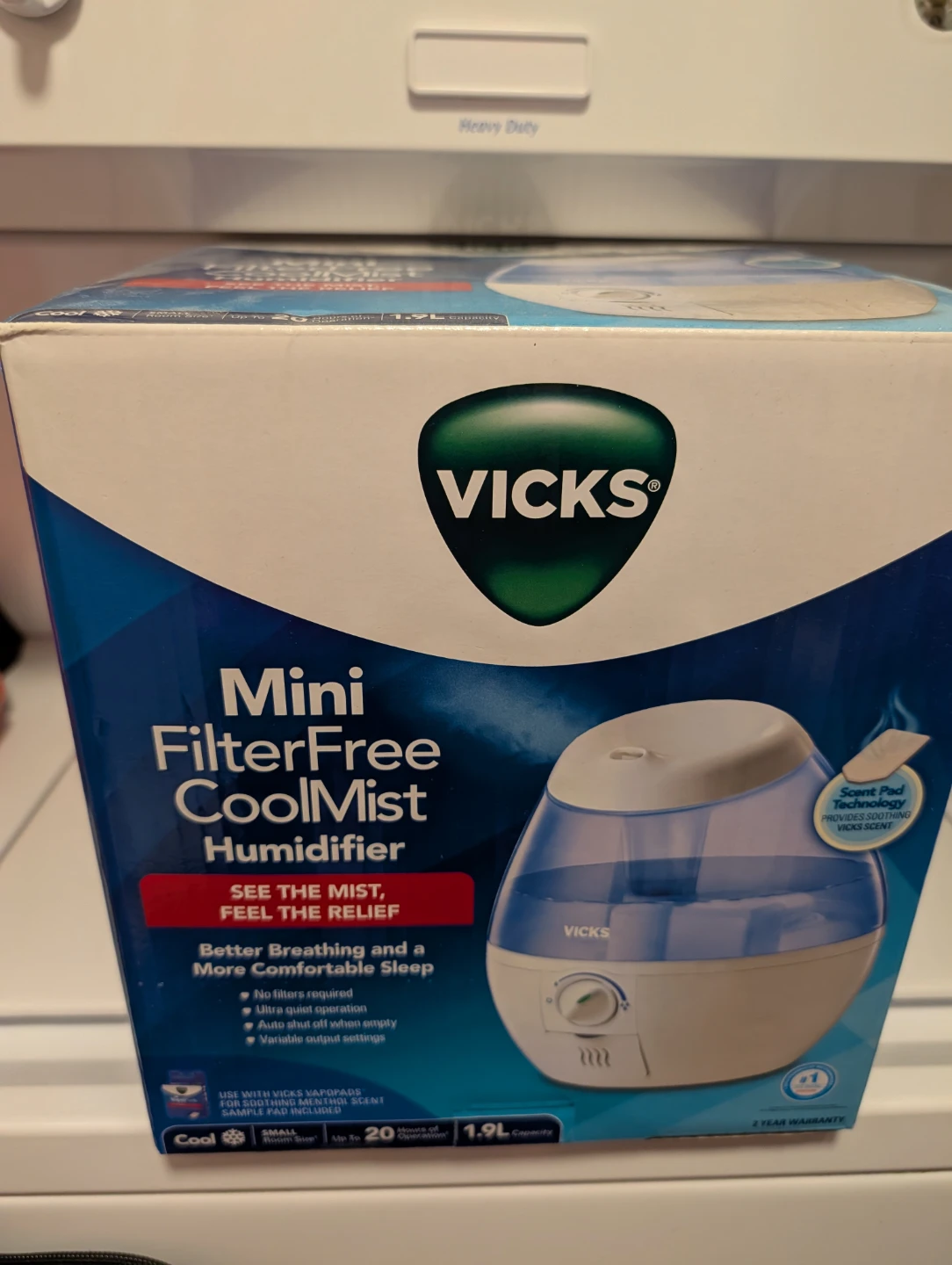 Vicks Mini FilterFree CoolMist Humidifier