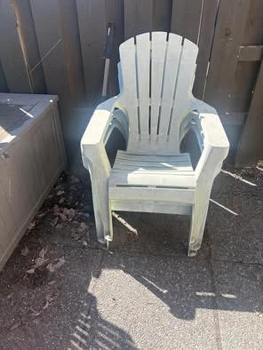 Stackable Plastic Adirondack Chair