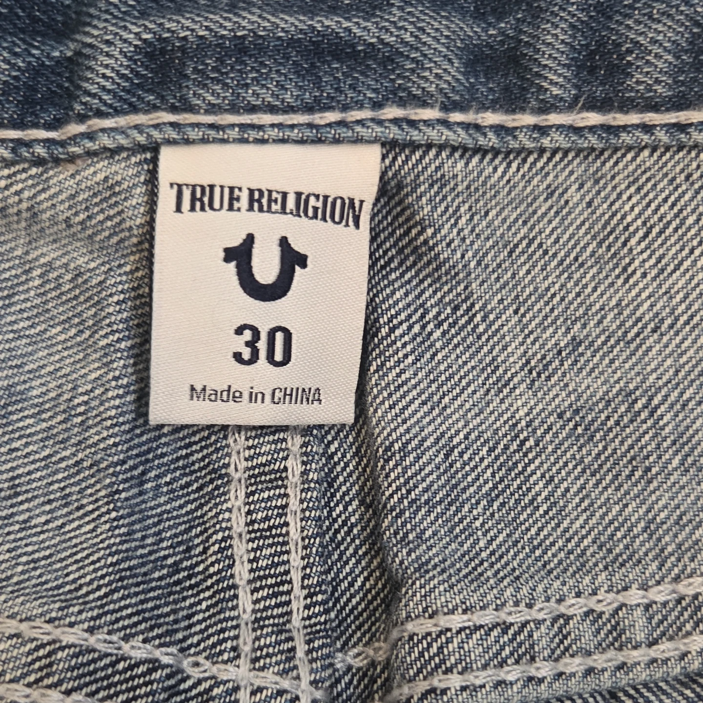 True Religion Women's Distressed Denim Shorts Size 30 - photo 3