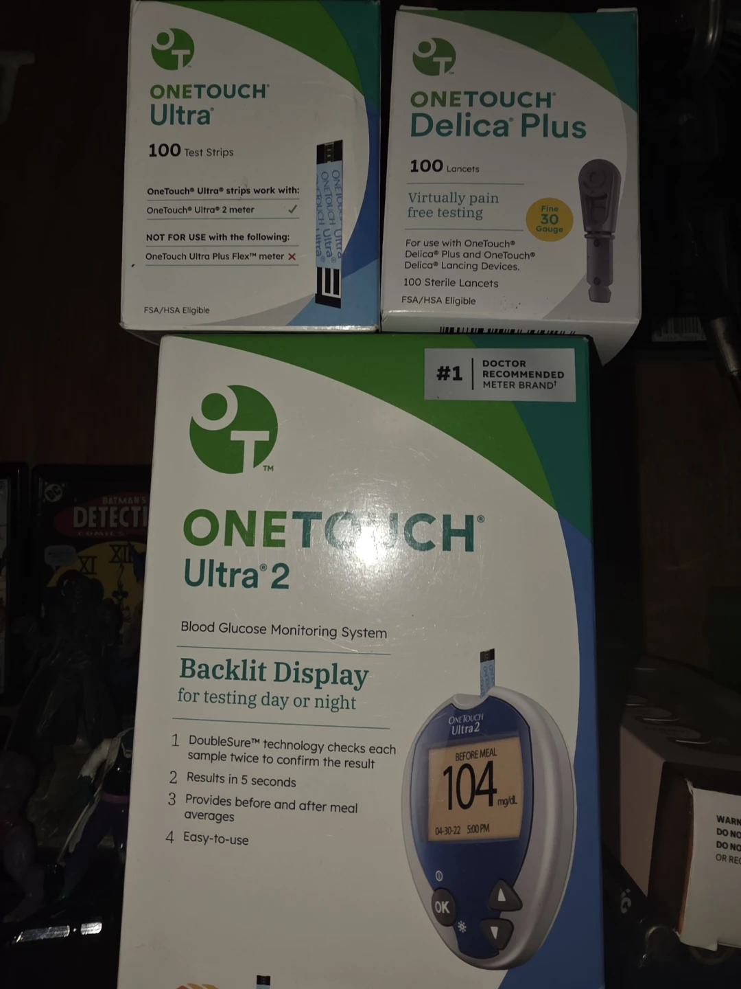 OneTouch Ultra 2 Blood Glucose Monitoring System & Supplies