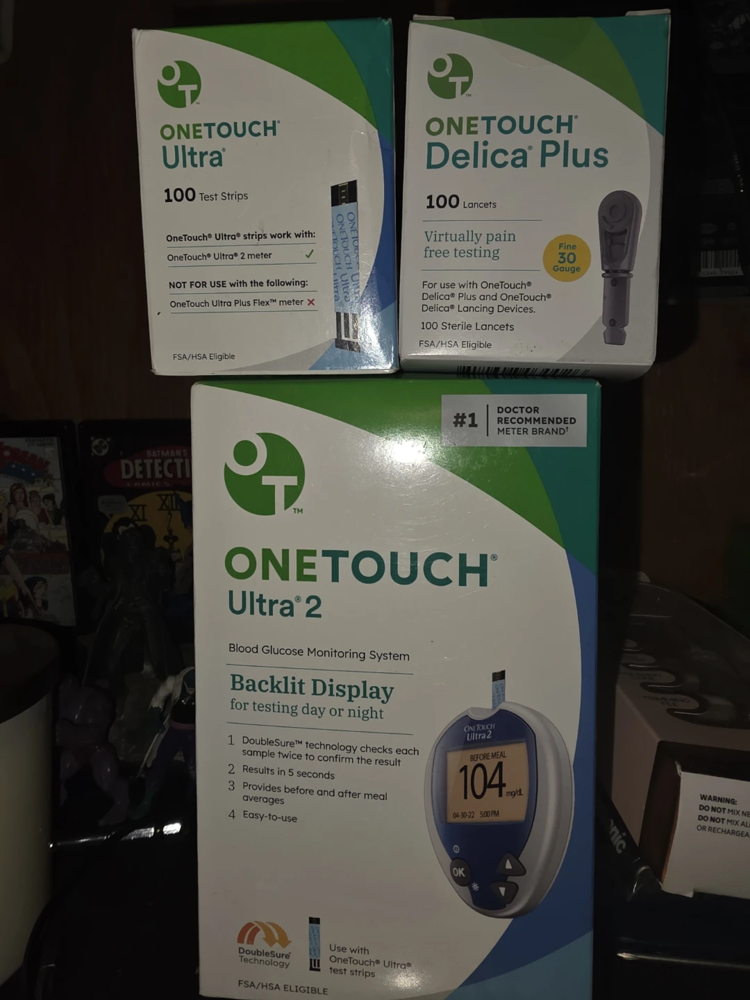 OneTouch Ultra 2 Blood Glucose Monitoring System & Supplies - photo 2