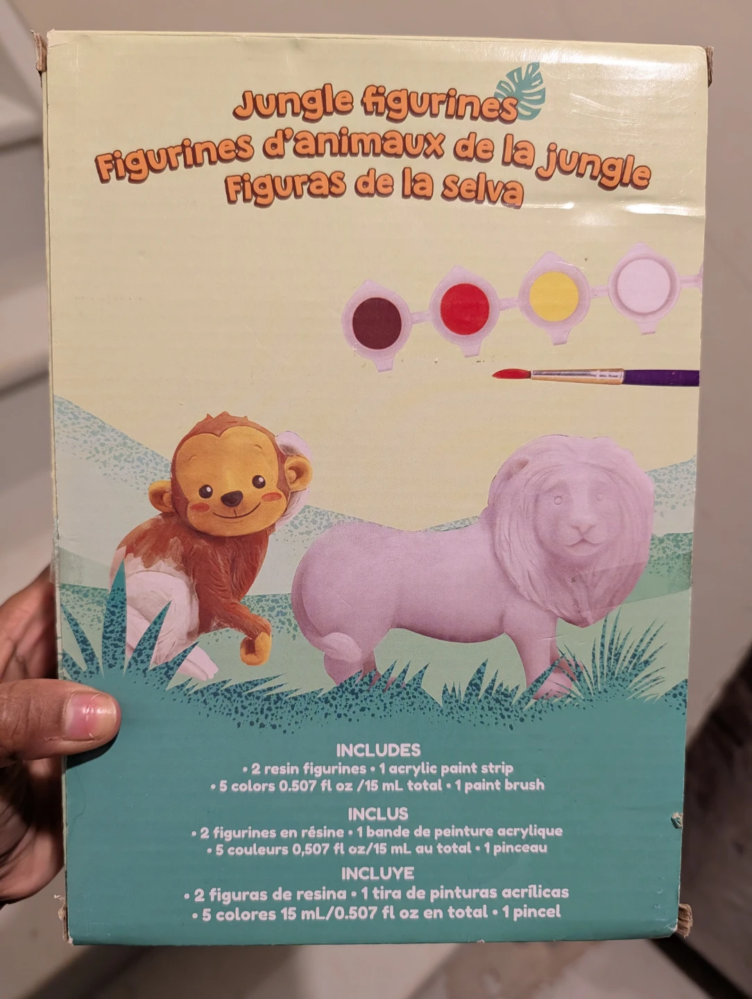 MONTOY Paint Your Own Jungle Figurines Kit - photo 3