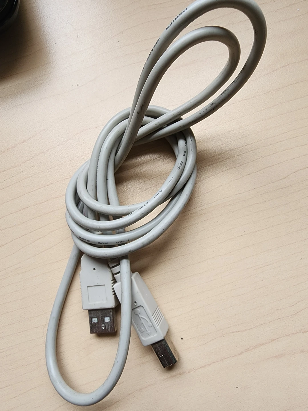 USB-A to USB-B Cable