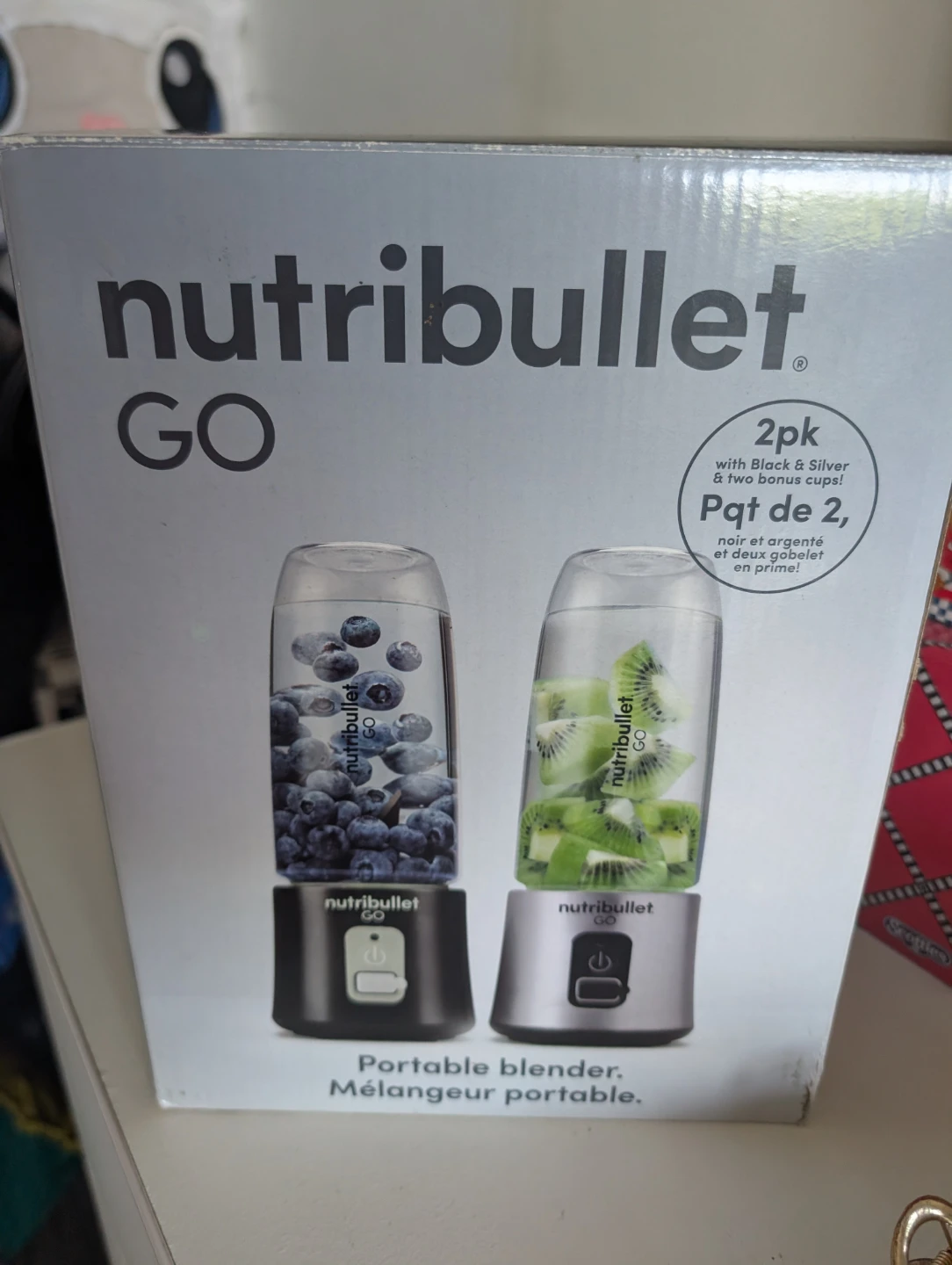 NutriBullet GO Portable Blender 2-Pack