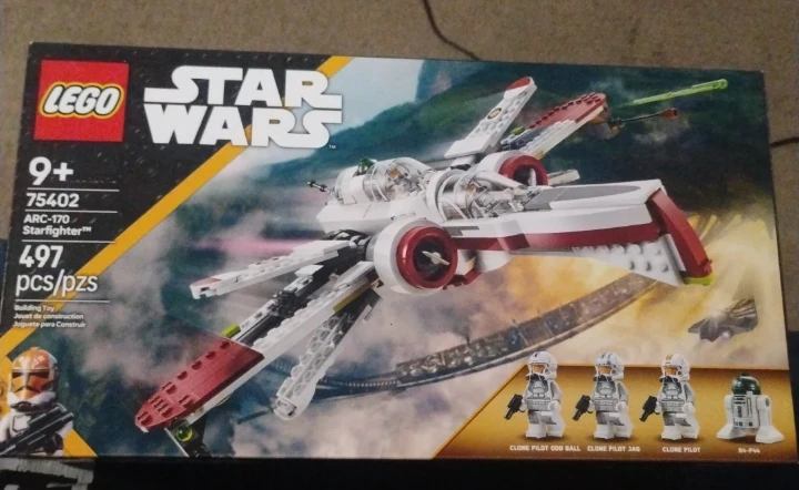 LEGO Star Wars ARC-170 Starfighter 75402 Building Toy