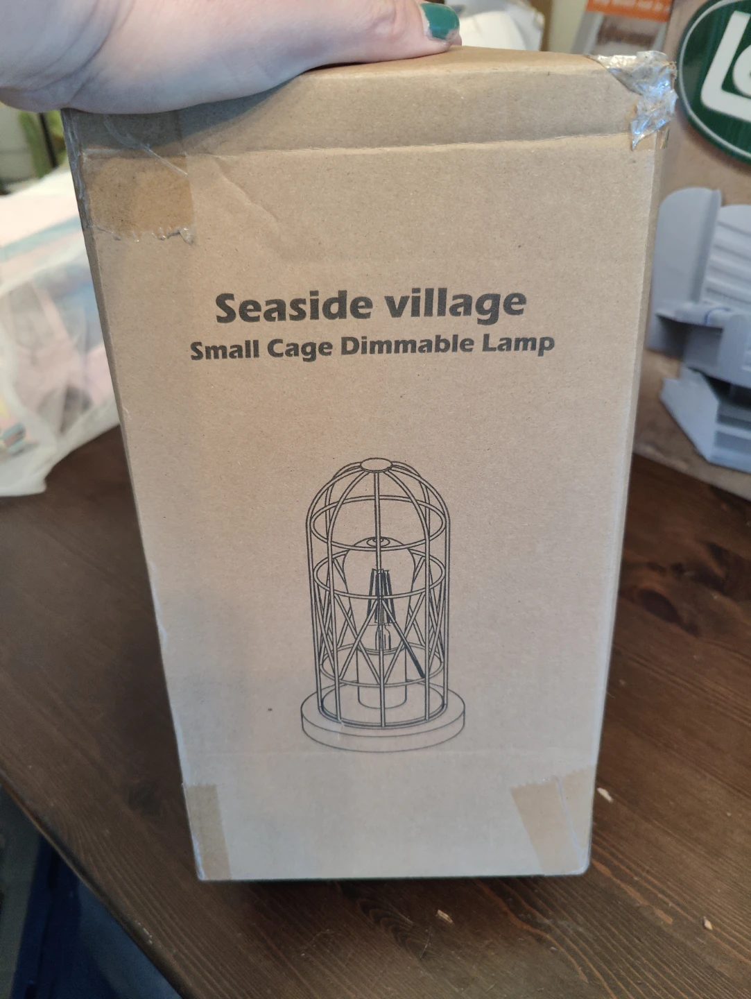 Seaside Village Small Cage Dimmable Lamp - photo 2