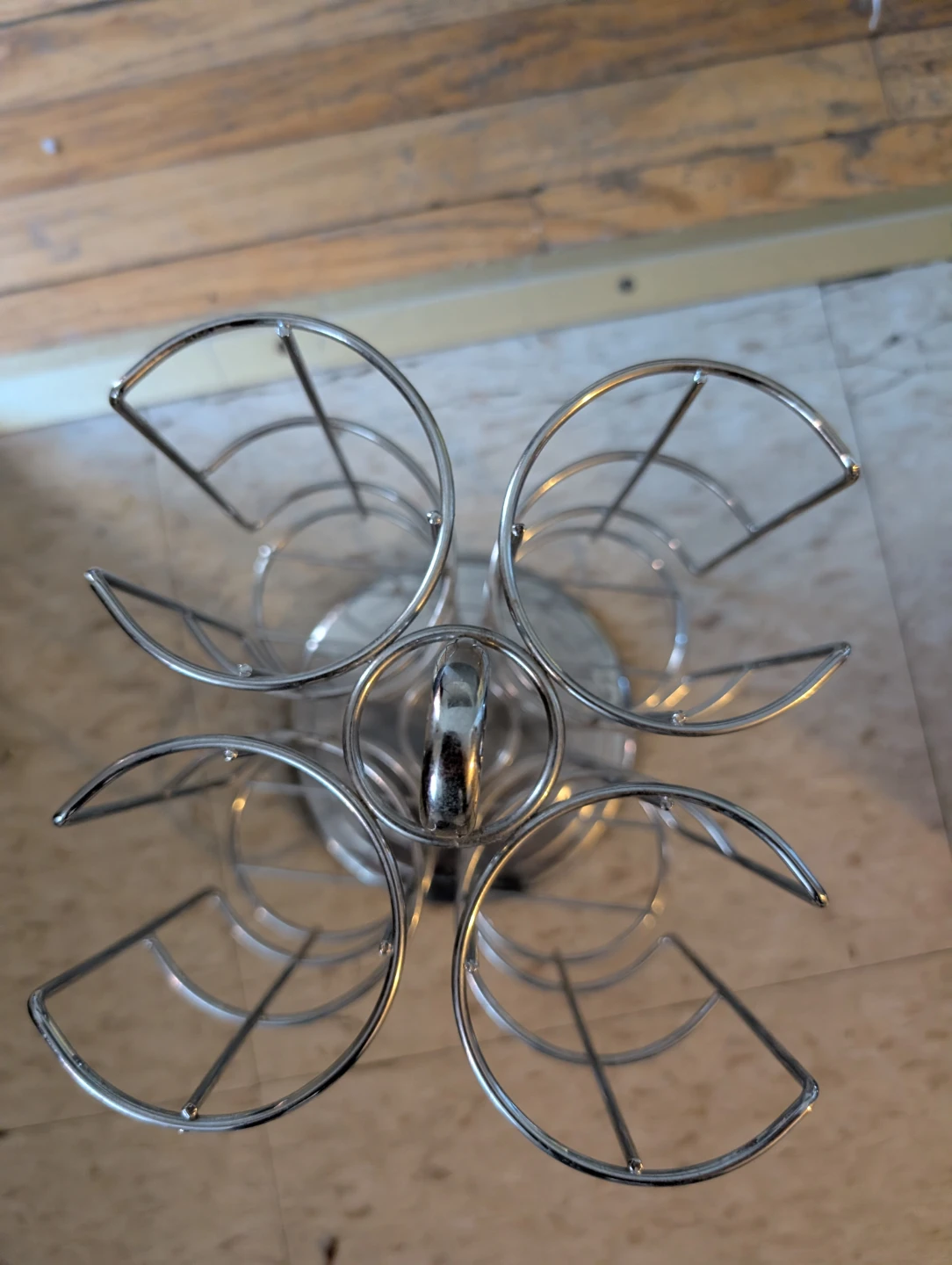 Chrome Revolving Coffee Pod Holder - photo 2