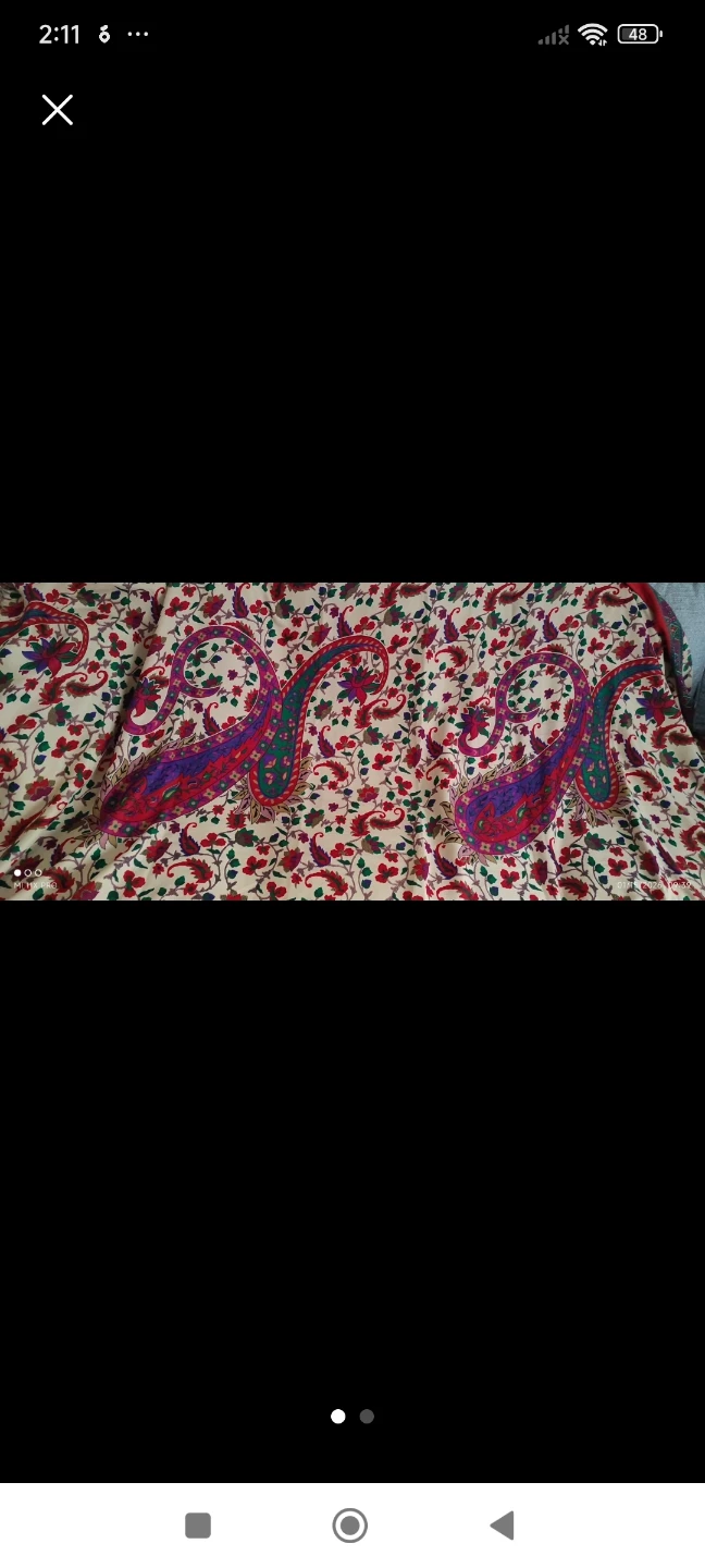 Paisley Patterned Scarf
