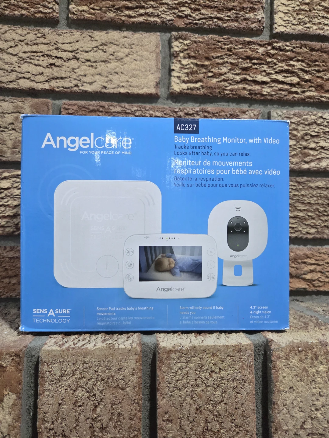 Angelcare AC327 Baby Breathing Monitor with Video - photo 2