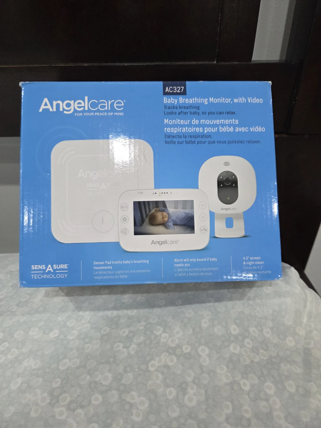 Angelcare AC327 Baby Breathing Monitor with Video - photo 3