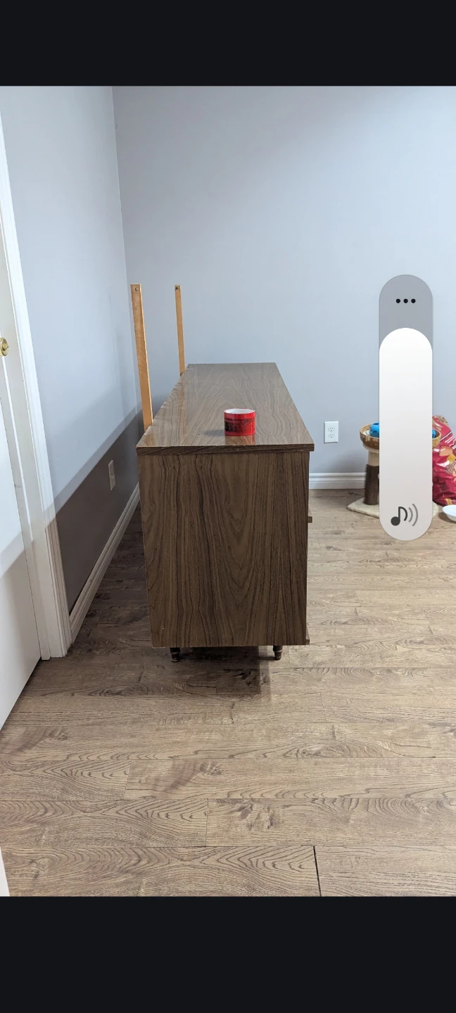 Free Vintage Wooden Dresser with Mirror - photo 3