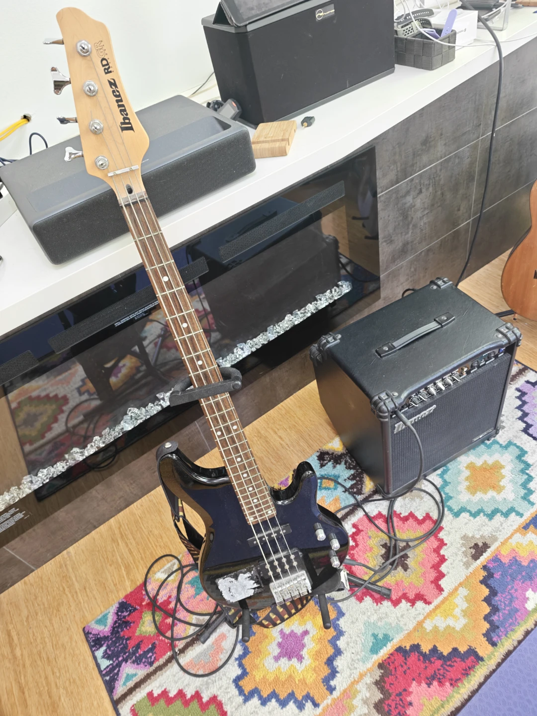 Ibanez RDGR Bass Guitar and Soundwave Amp