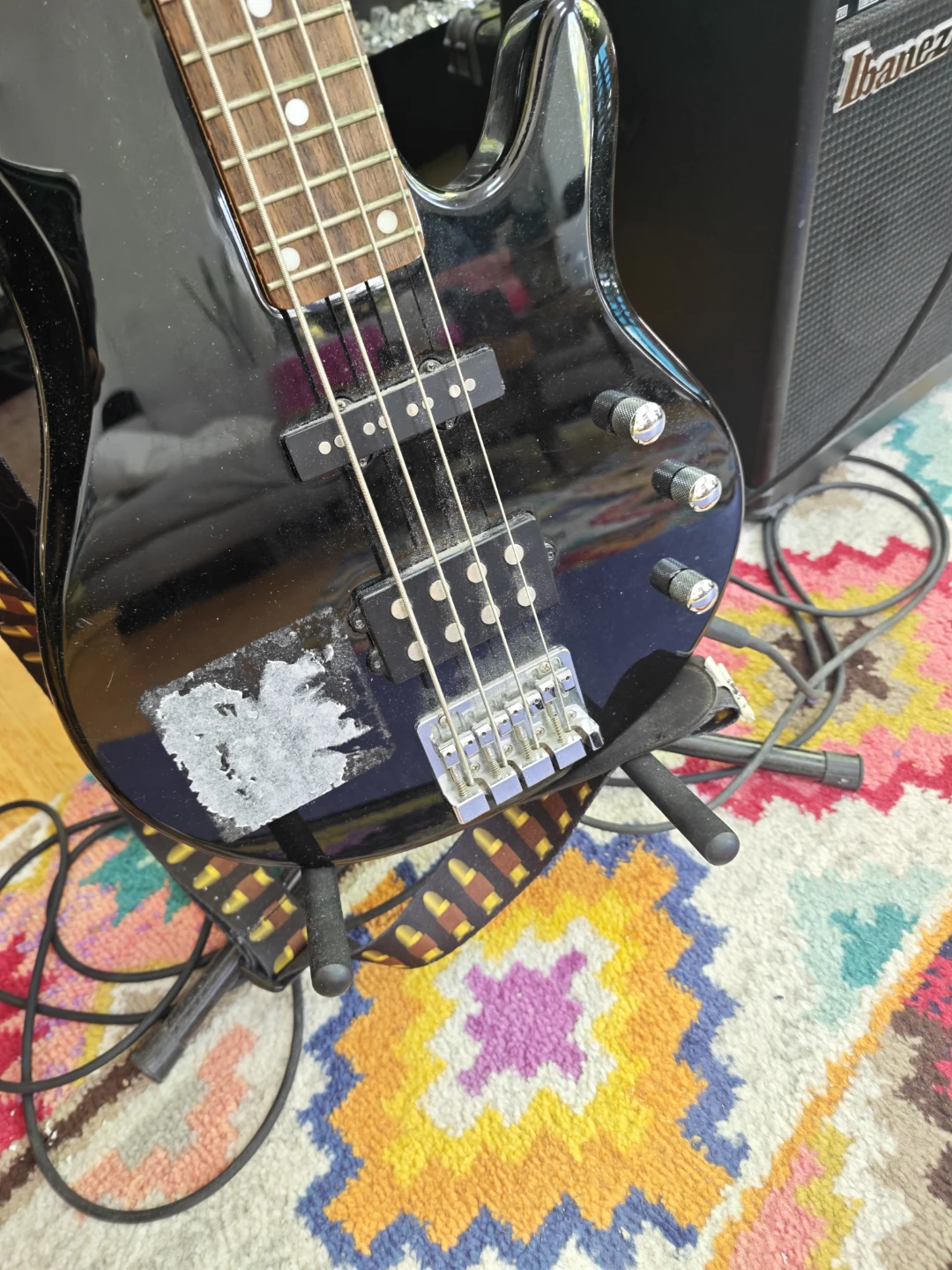 Ibanez RDGR Bass Guitar and Soundwave Amp - photo 4