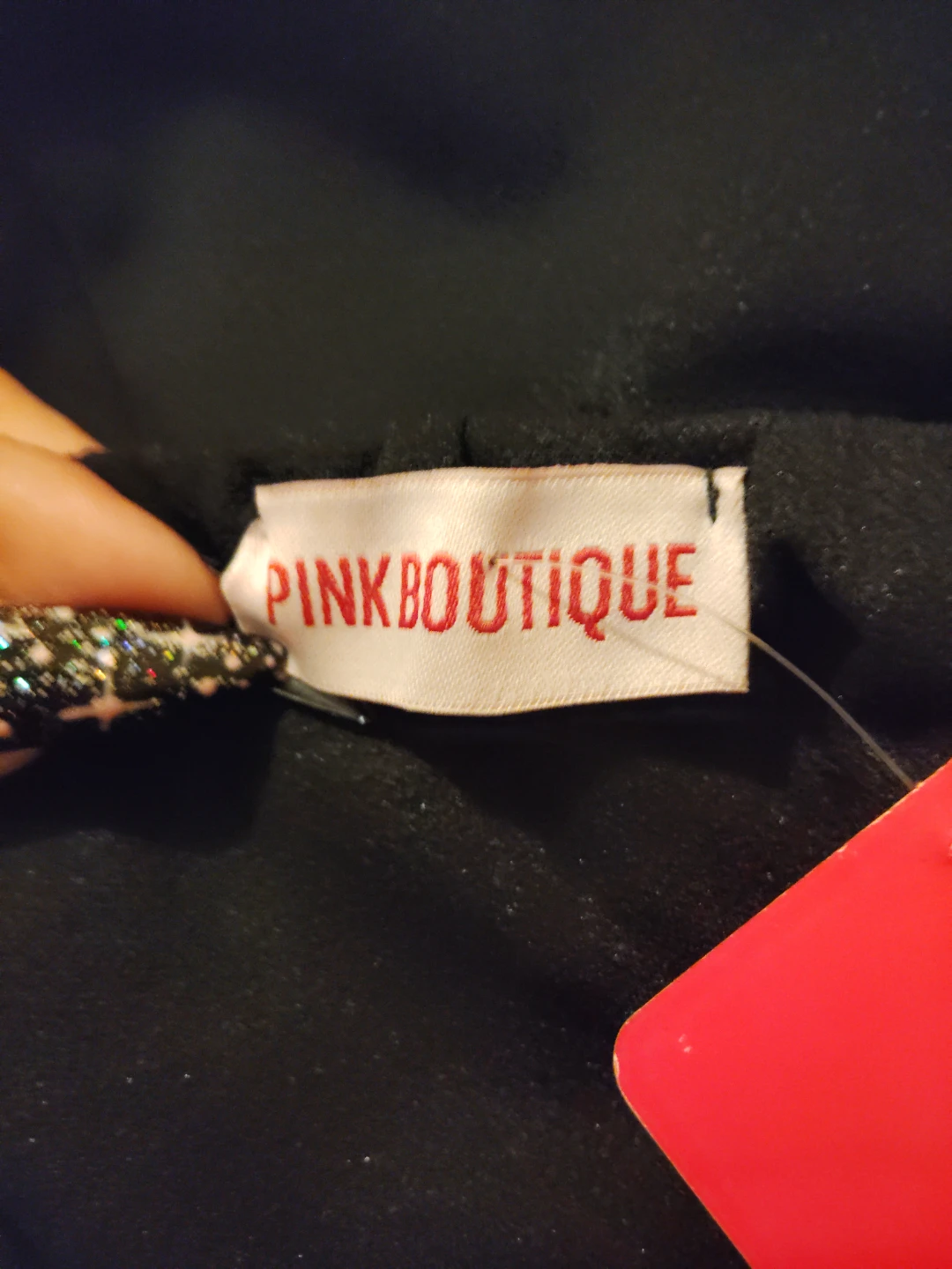 Pink Boutique Black Strappy Halterneck Dress - photo 3