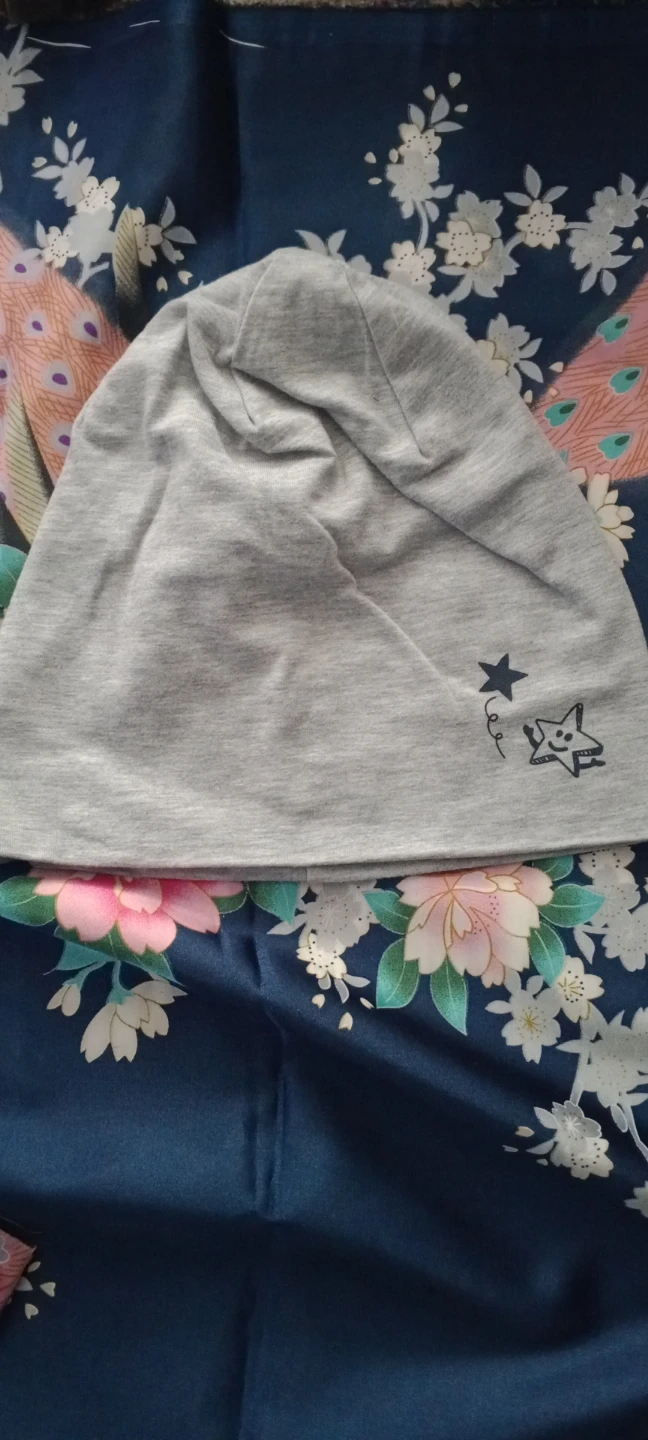 LC Waikiki Grey Beanie Hat with Star Detail