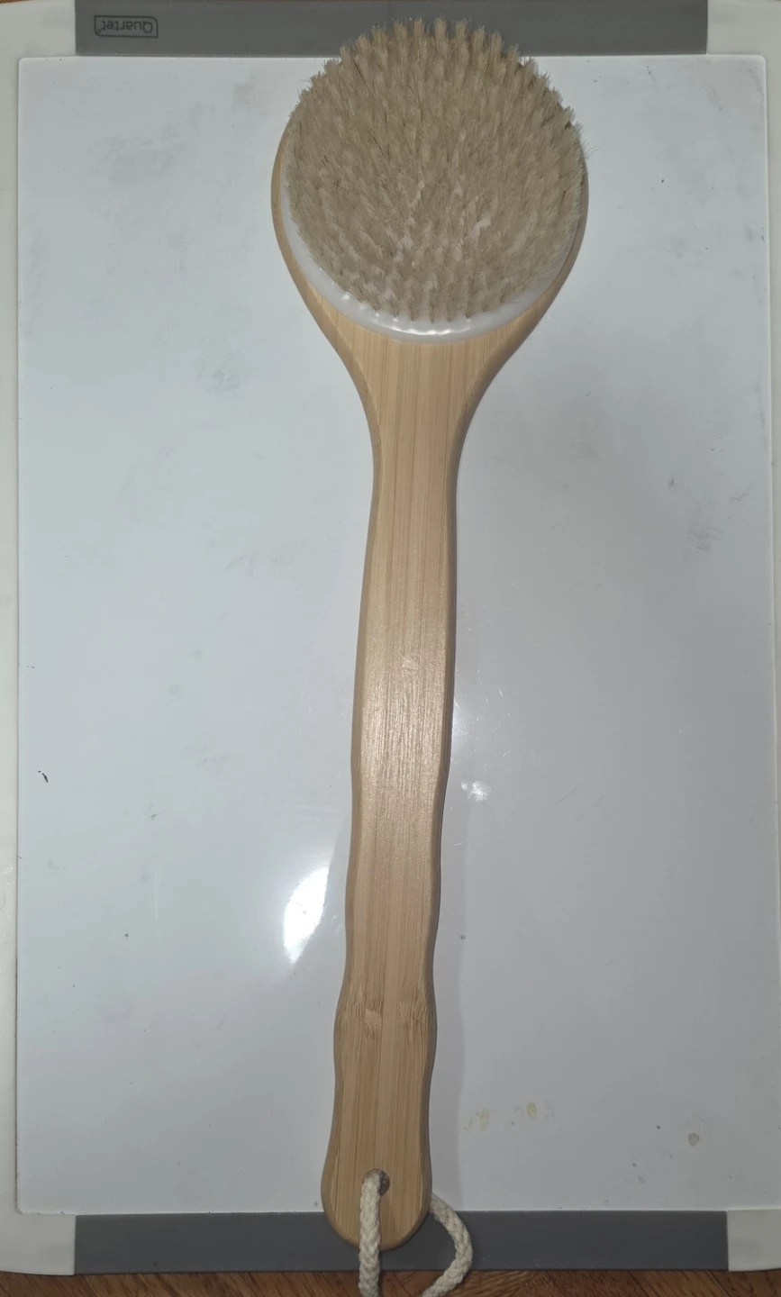 Bamboo Handle Dry Brush with Bristles