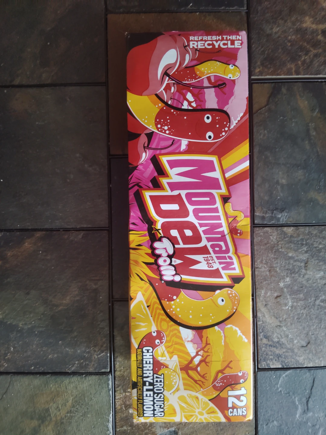 *Discontinued* Mountain Dew Trolli Cherry-Lemon 12 Cans