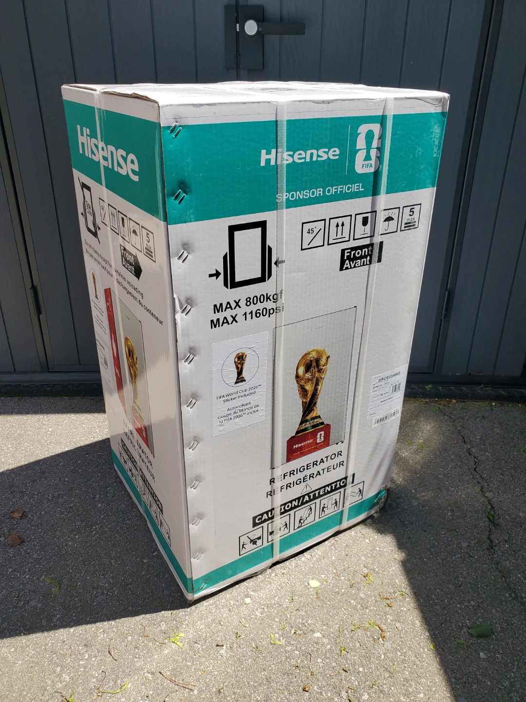 HISENSE REFRIGERATOR  NEW