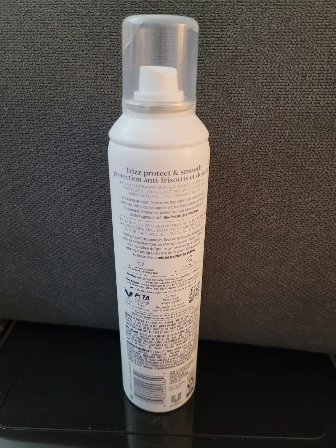 Dove Frizz Protect & Smooth Hairspray - photo 2