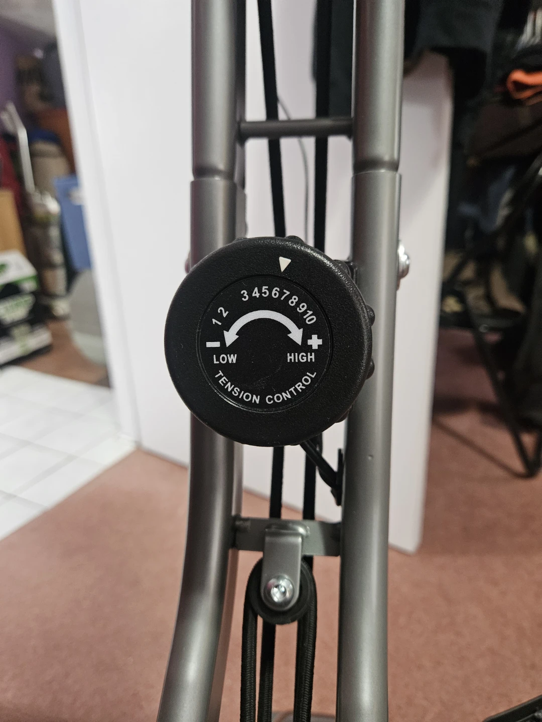 Magic Life Foldable Exercise Bike - Gray - photo 2
