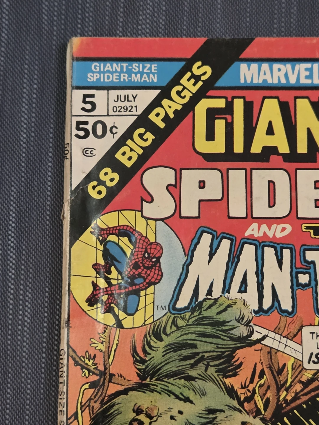 Giant-Size Spider-Man and The Man-Thing Comic #5 - photo 2