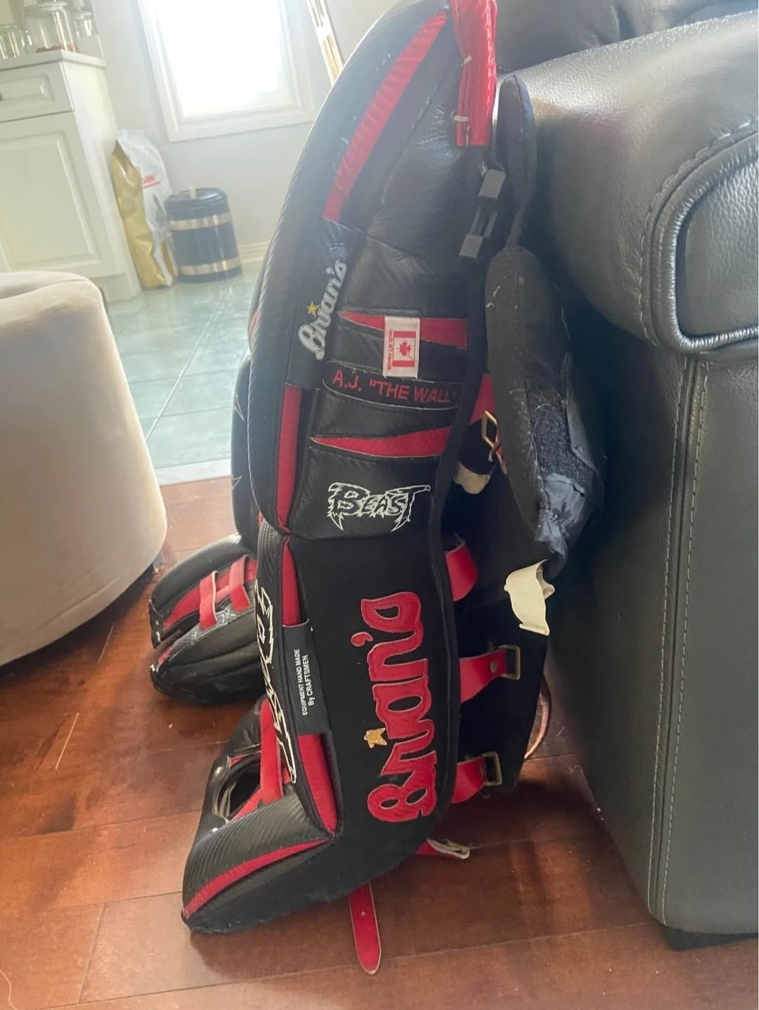 Brian's Goalie Leg Pads - photo 2