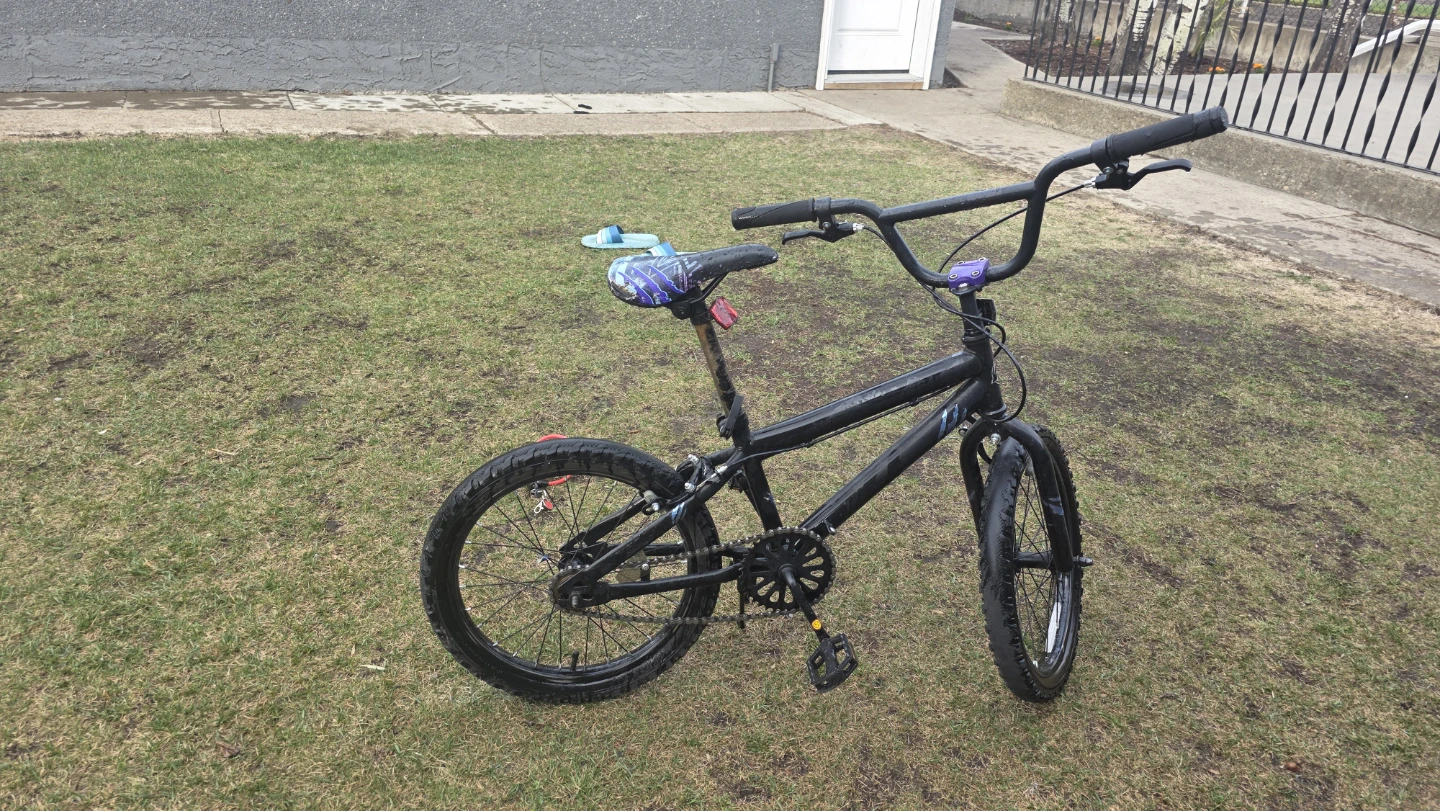 Black BMX Bike