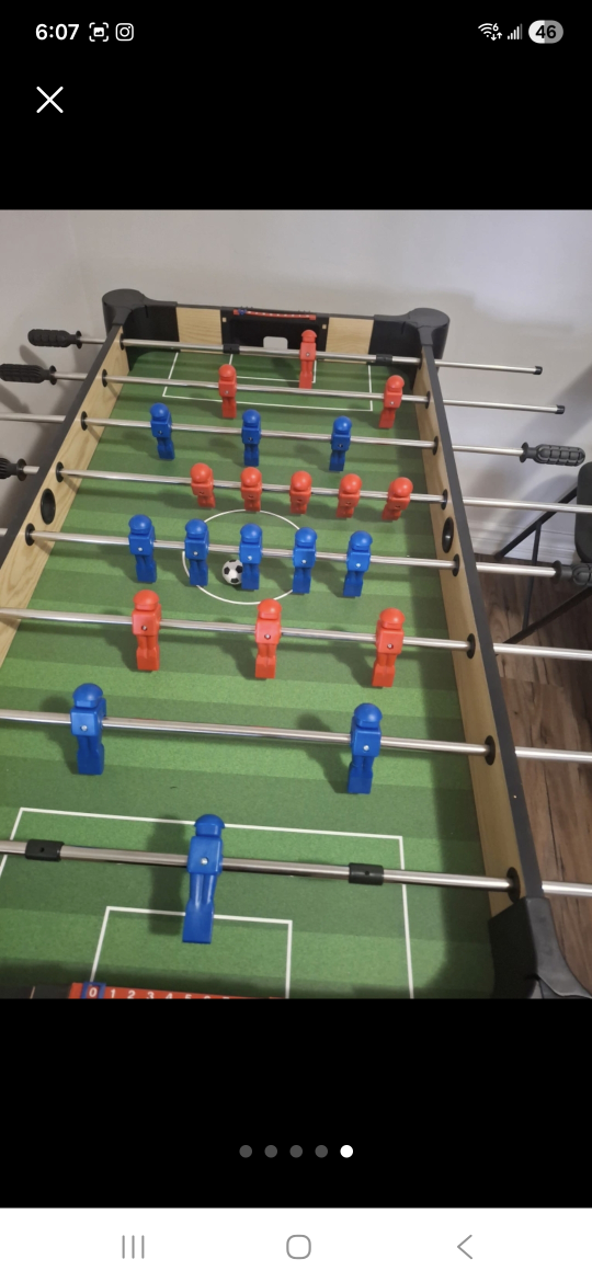 2-in-1 Foosball and Air Hockey Table - photo 4