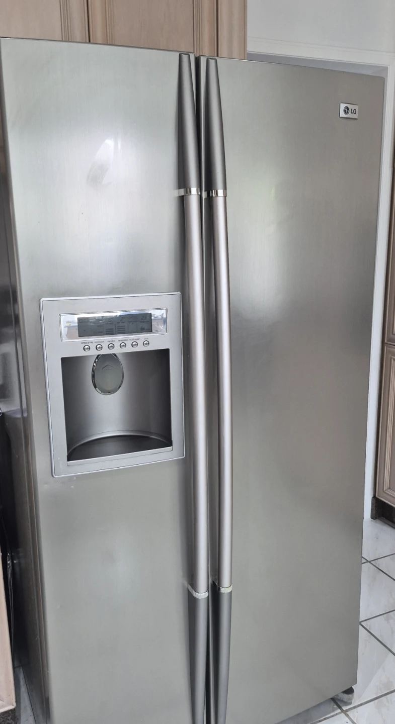 LG Stainless Steel Side-by-Side Refrigerator - photo 2