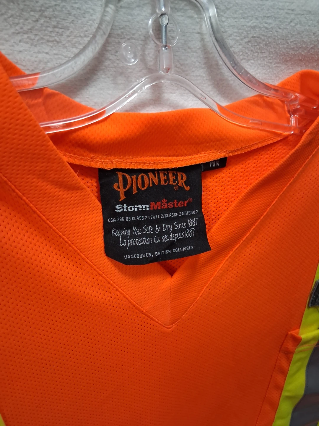 Pioneer Storm  High-Visibility Safety T-Shirt - Orange