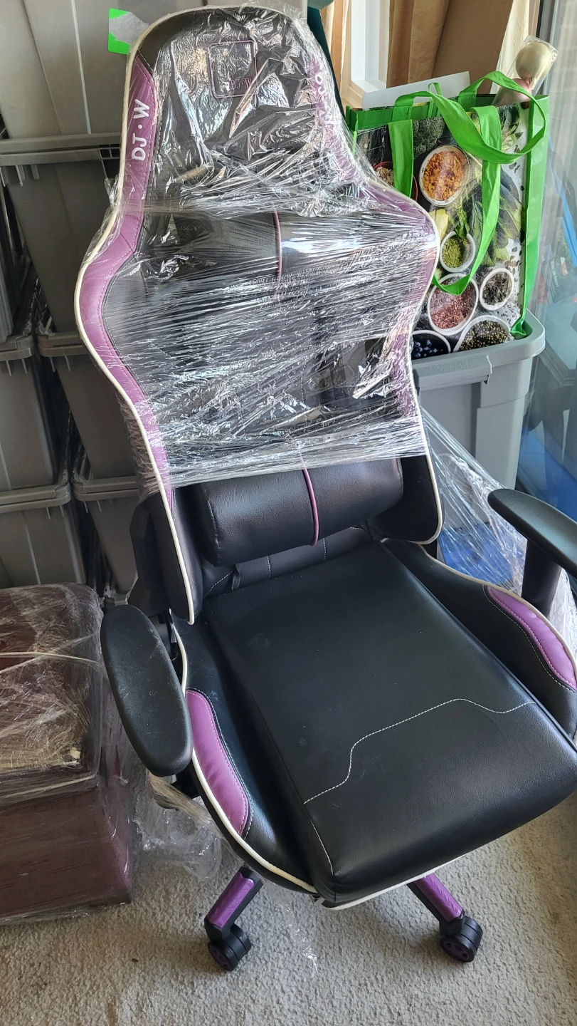Gaming Chair - Black & Purple - photo 2