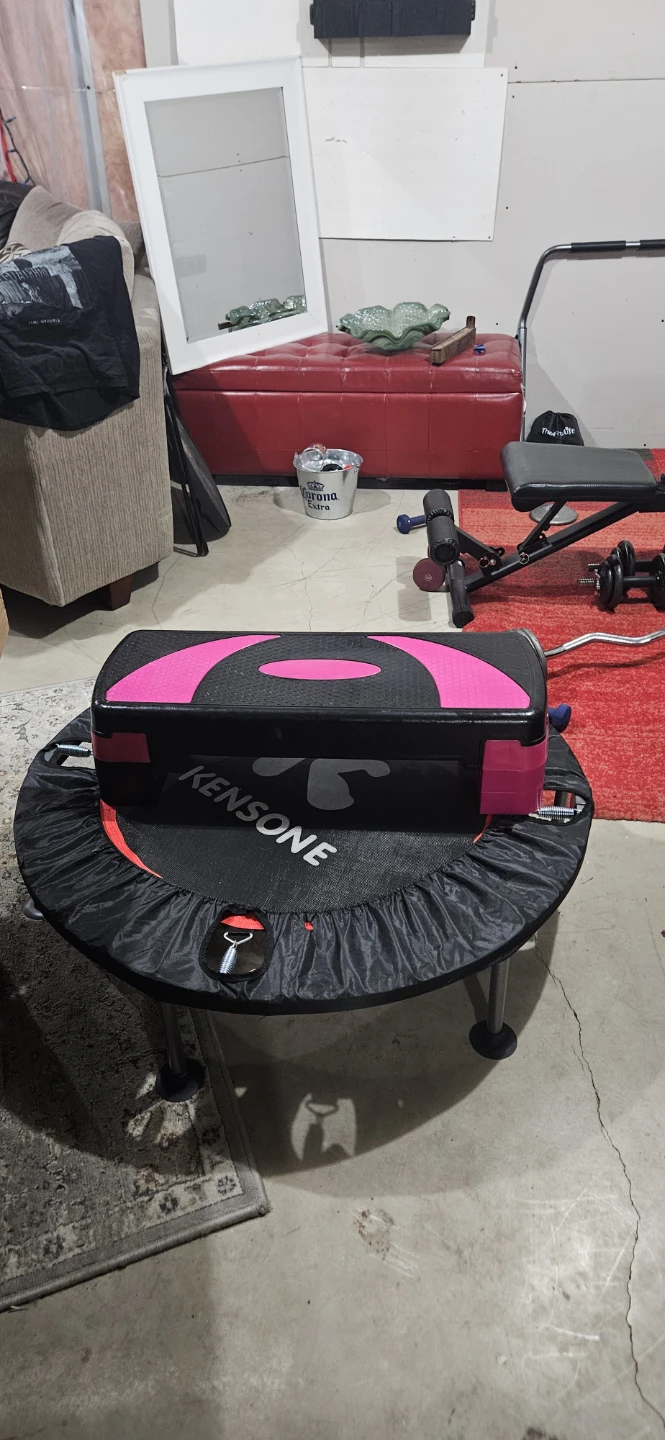 Pink & Black Aerobic Step Platform