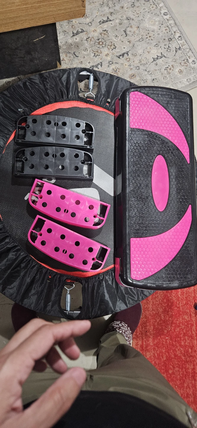 Pink & Black Aerobic Step Platform - photo 2