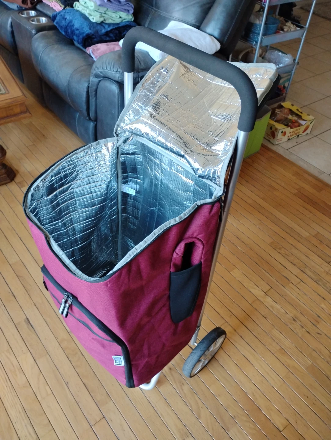 Insulated Rolling Shopping Cart - photo 5