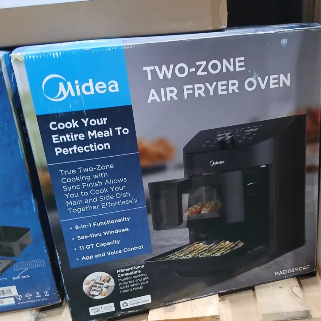 Midea Two-Zone Air Fryer Oven 11 QT