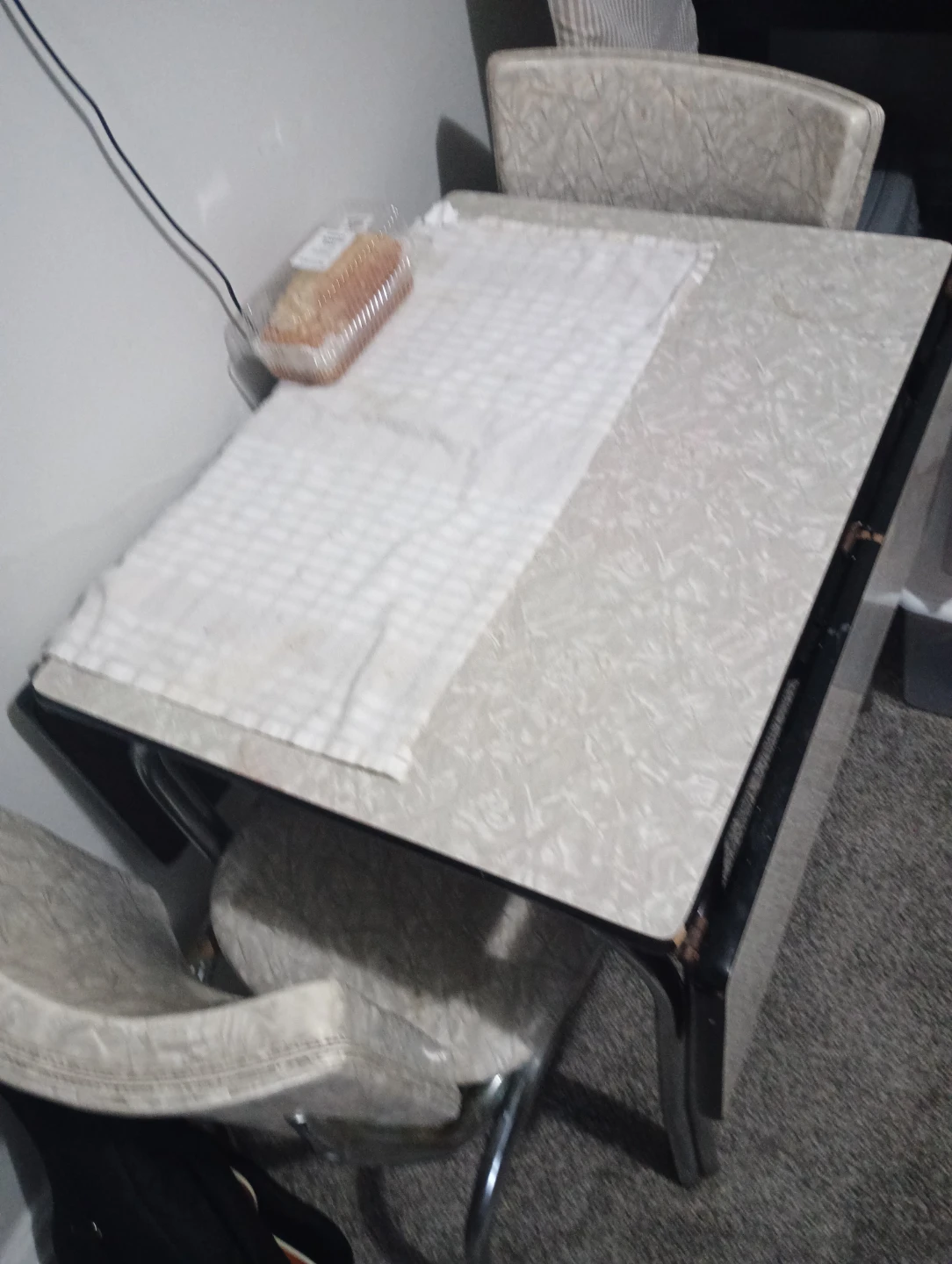 Retro Dining Table and Chairs Set - photo 2