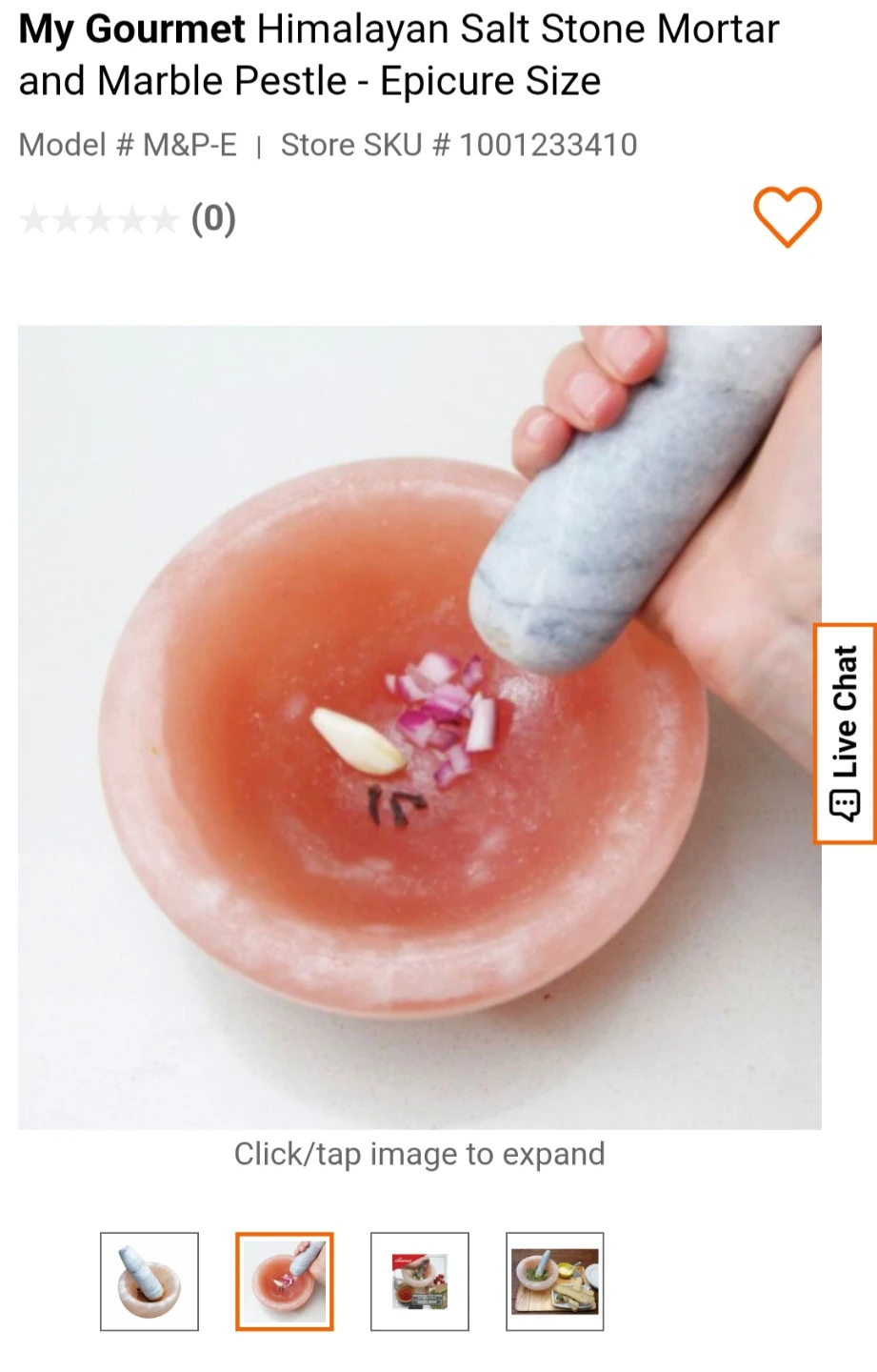 Himalayan salt stone Mortar & marble pestel - photo 2