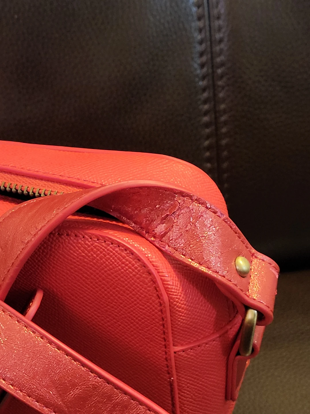 FLY London Red Crossbody Bag - Very Good Condition - photo 4