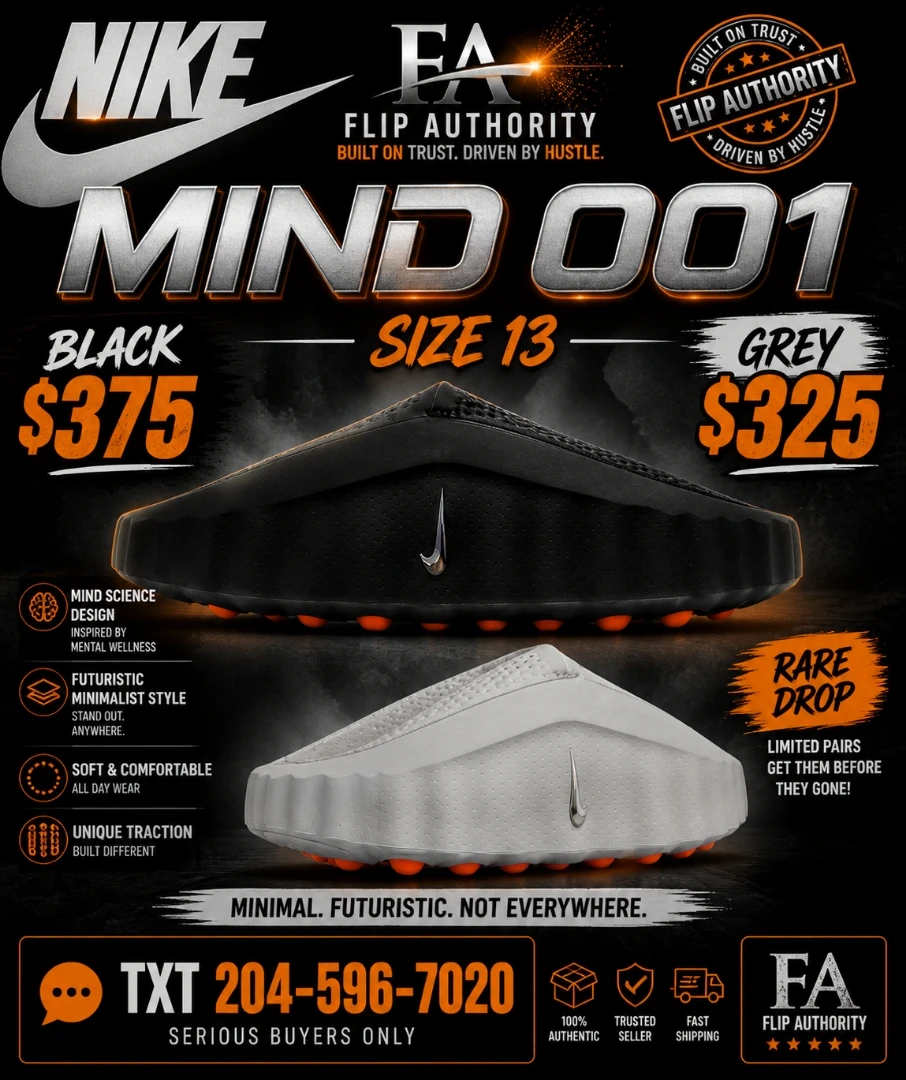 Nike MIND 001 Shoes - Size 13