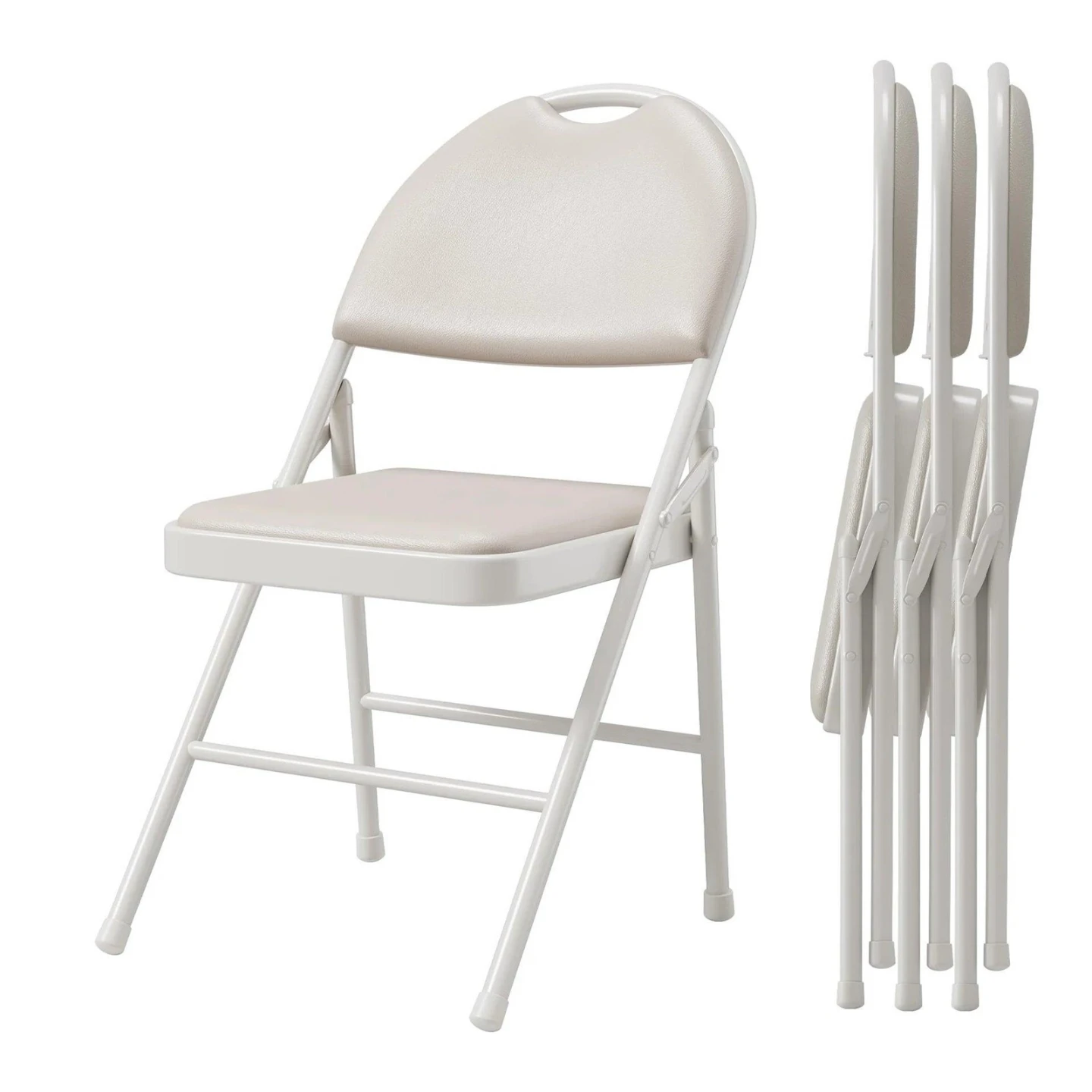 Folding Chairs -  White - photo 3