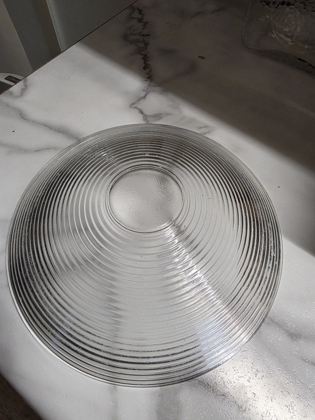 Clear Glass Serving Bowl - photo 2