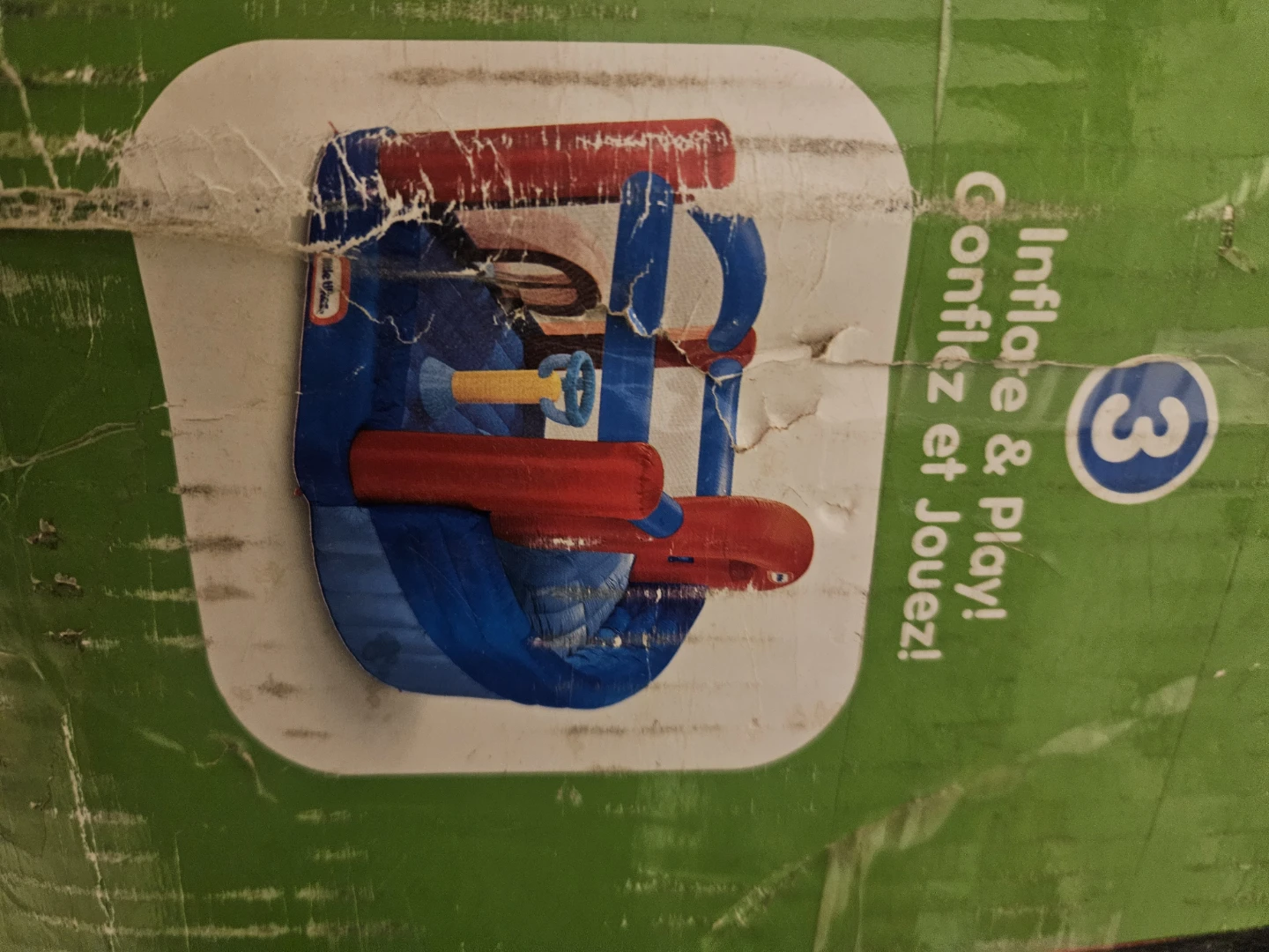 Little Tikes Inflatable Bouncer with Slide - photo 3