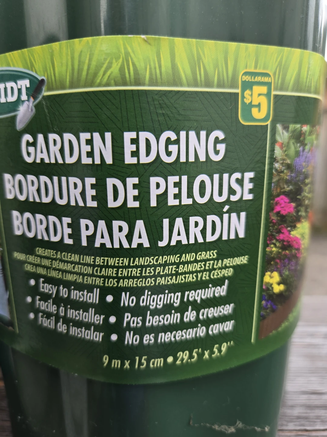 Garden Edging - 9 m x 15 cm