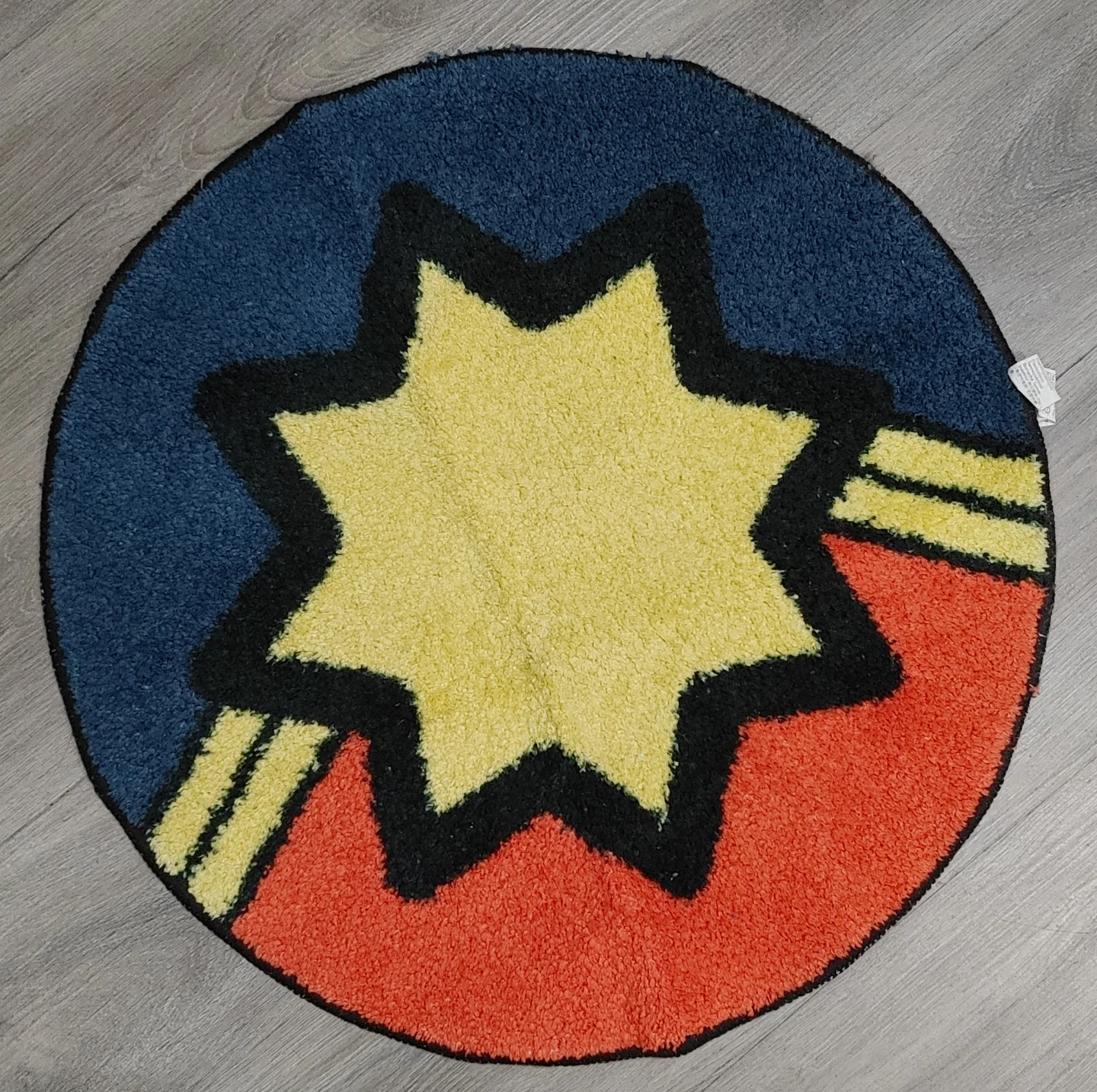 Miniso Captain Marvel Round Rug
