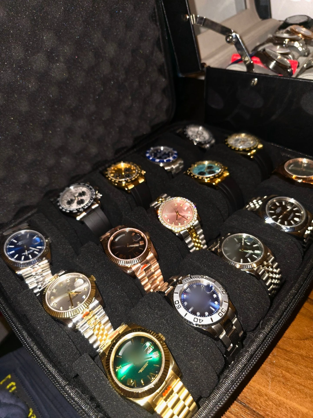 Mens luxury watches for sale comes with box and papers
